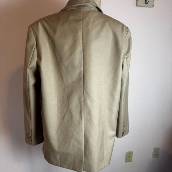 NWT Lioness Welcome to the Jungle Oversized Beige Blazer XS - Picture 7 of 7